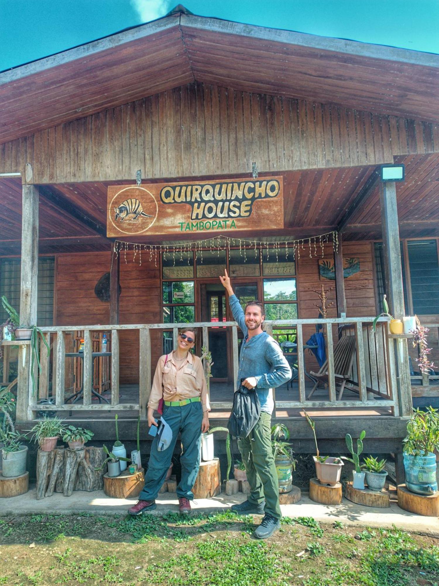 Quirquincho House Lodge Puerto Maldonado Exterior photo